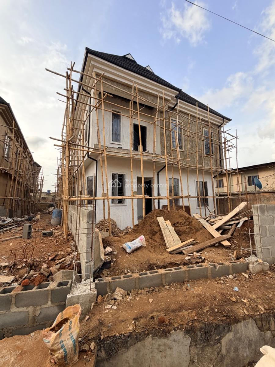 Lovely Built 4 Bedroom Fully Detached Duplex with a Room Bq, Ogba, Ikeja, Lagos, Detached Duplex for Sale