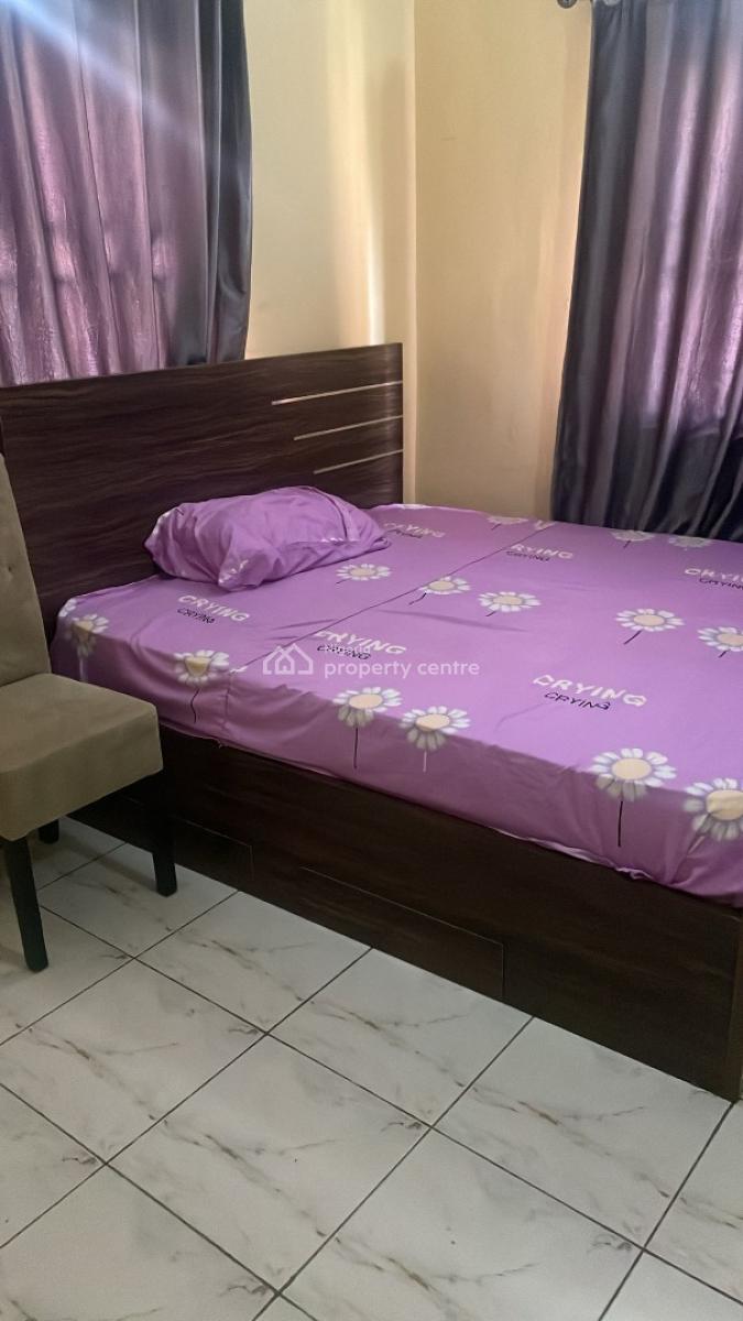 Furnished Bedroom in a Shared 3 Bedroom Apartment, Fashola Estate Near Shoprite on Monastery Road, Sangotedo, Ajah, Lagos, Self Contain (single Rooms) for Rent