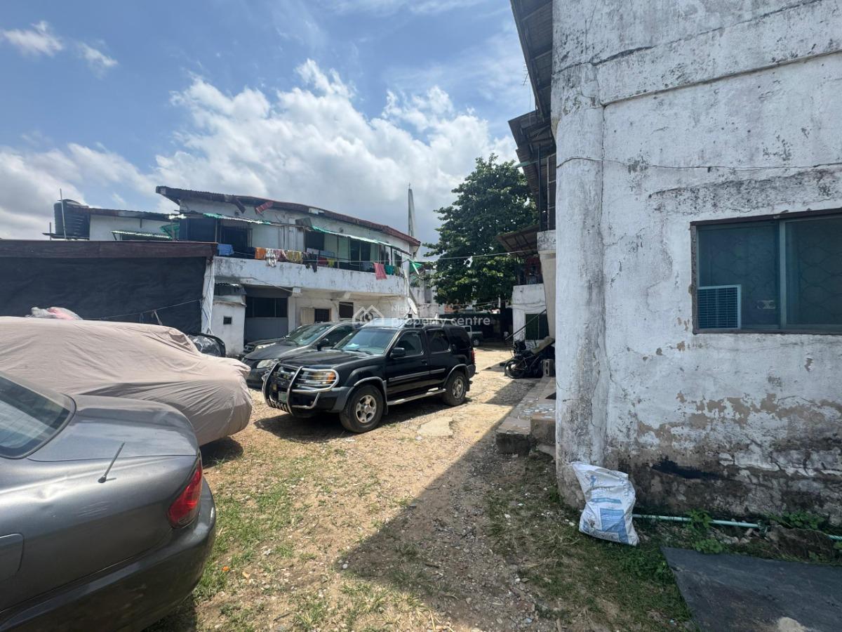 Land Measuring 1400sqm with a Demolishable Structure on It,fenced and, Yaba, Lagos, Residential Land for Sale