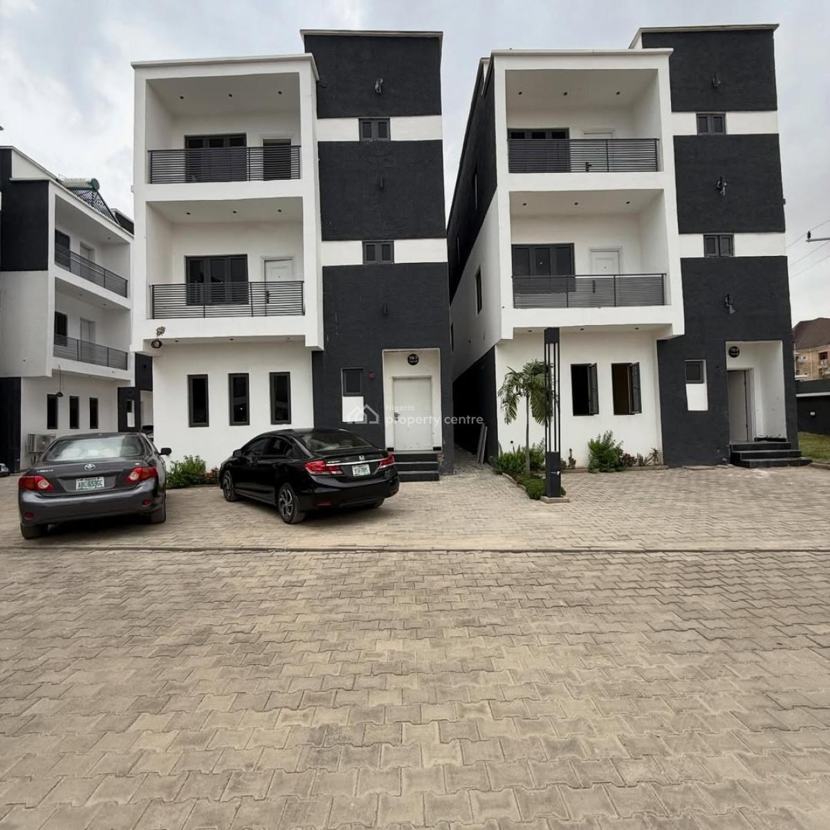 4bedroom Terrace Duplex with a Bq, Jabi, Abuja, Terraced Duplex for Sale