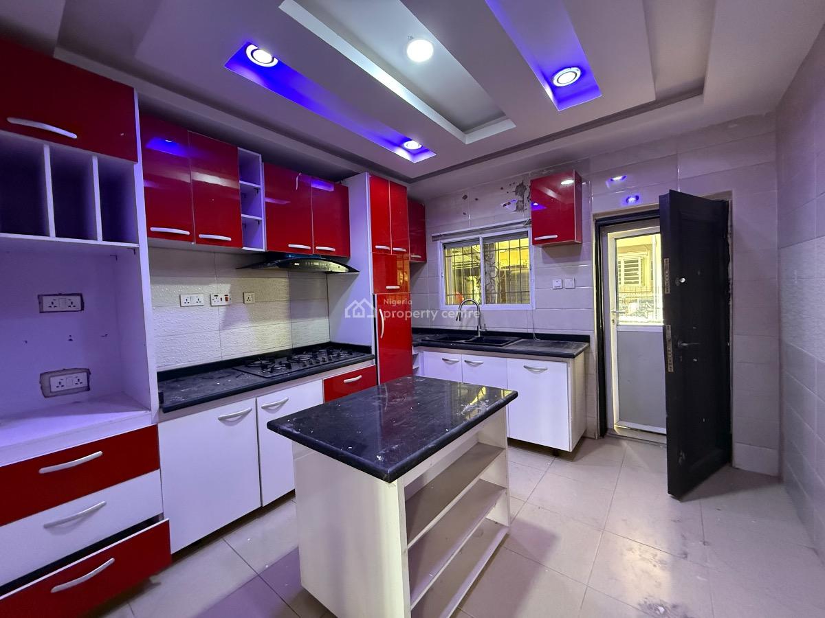 4 Bedroom Terrace No Bq, Nike Art Gallery/ Horizon Court, Ikate, Lekki, Lagos, Terraced Duplex for Rent