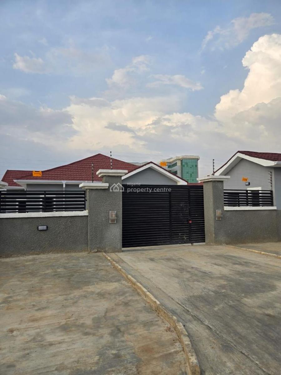 Brand New 3 Bedroom Fully Detached Bungalow with 2 Bedroom Bq, Suncity Estate, Galadimawa, Abuja, Detached Bungalow for Rent