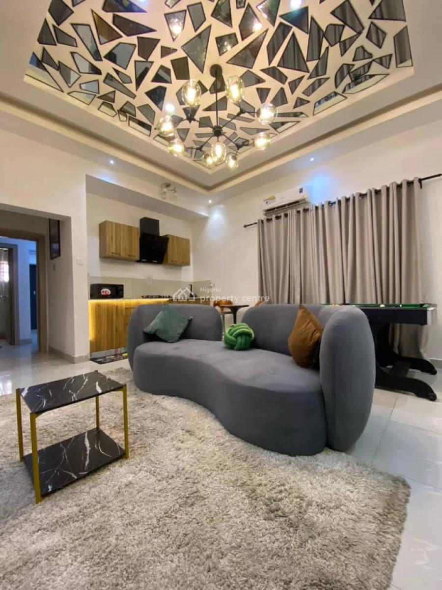 a Brand New Luxury 1 Bedroom with Swimming Pool, Ps5, Gym, Balconies,, Lekki Phase 1, Lekki, Lagos, Flat / Apartment Short Let