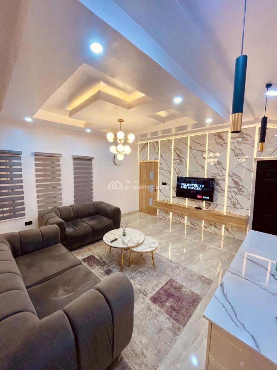 a Brand New Luxury 2 Bedroom with Swimming Pool, Ps5, Gym, Balconies,, Lekki Phase 1, Lekki, Lagos, Flat / Apartment Short Let