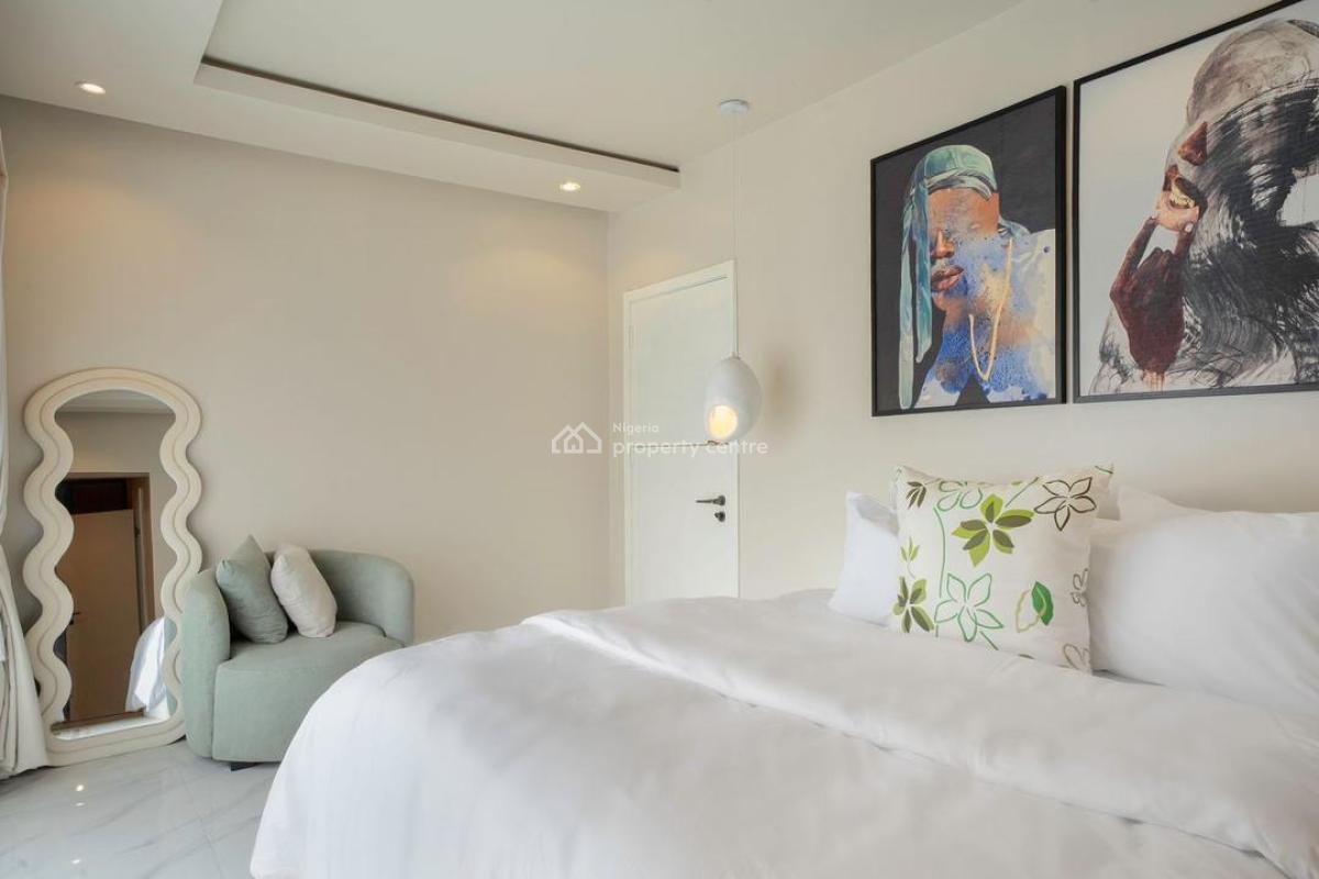 a Brand New Luxury 3 Bedroom with Swimming Pool, Ps5, Gym, Balconies,, Lekki Phase 1, Lekki, Lagos, Flat / Apartment Short Let