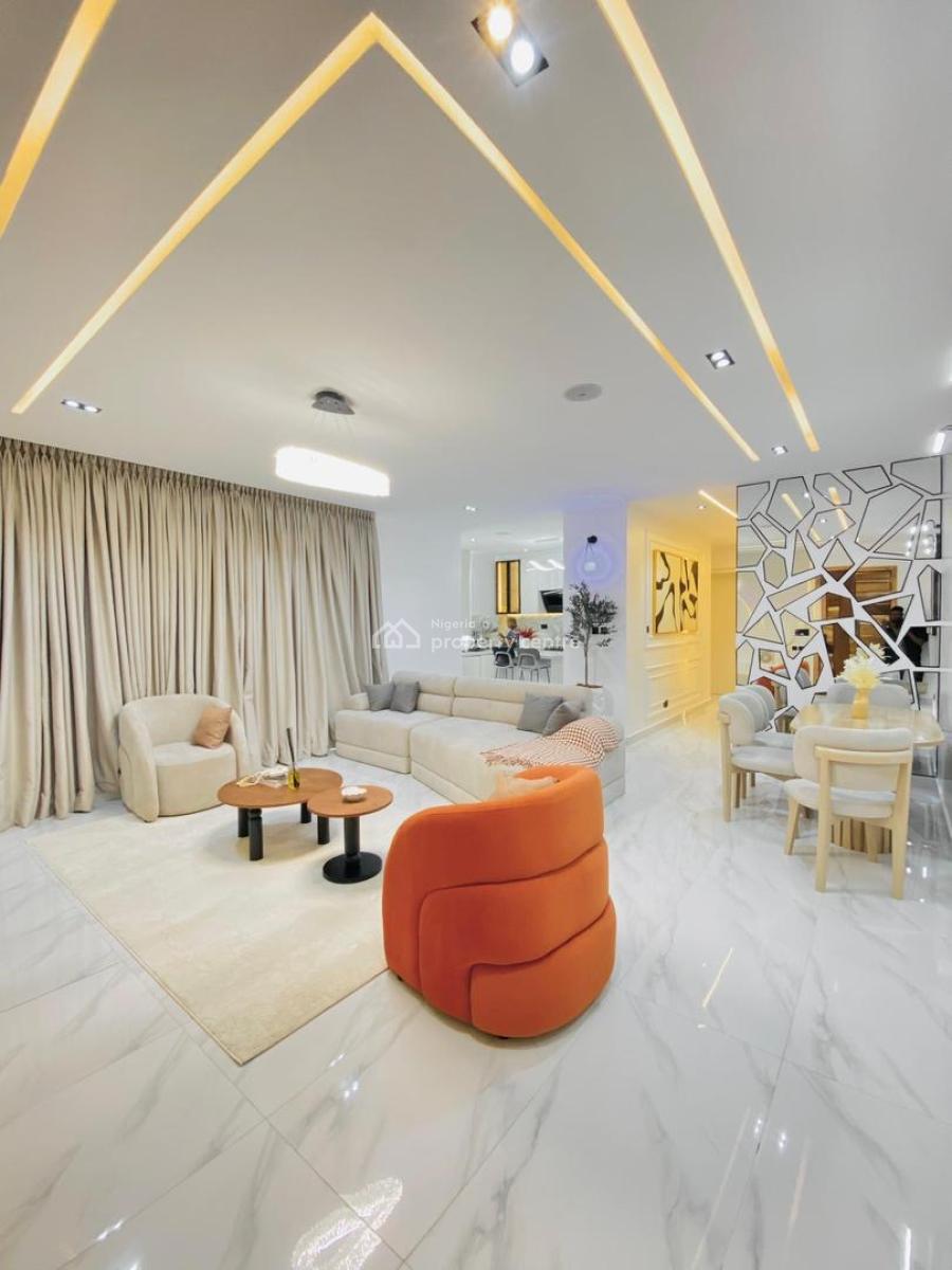 New in! Luxury & Cozy Living: Our Chic 3-bedroom Apartment with 24/7 P, Lekki Phase 1, Lekki, Lagos, Flat / Apartment Short Let