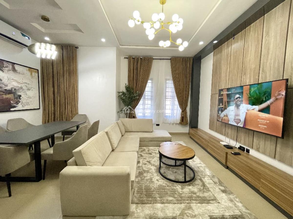 Deluxe 3 Bedroom Apartment with Speedy Wi-fi, 24/7 Power & Parking Spa, Fully Equipped Kitchen, 24/7 Security, Comfortable Stay, Lekki Phase 1, Lekki, Lagos, Flat / Apartment Short Let