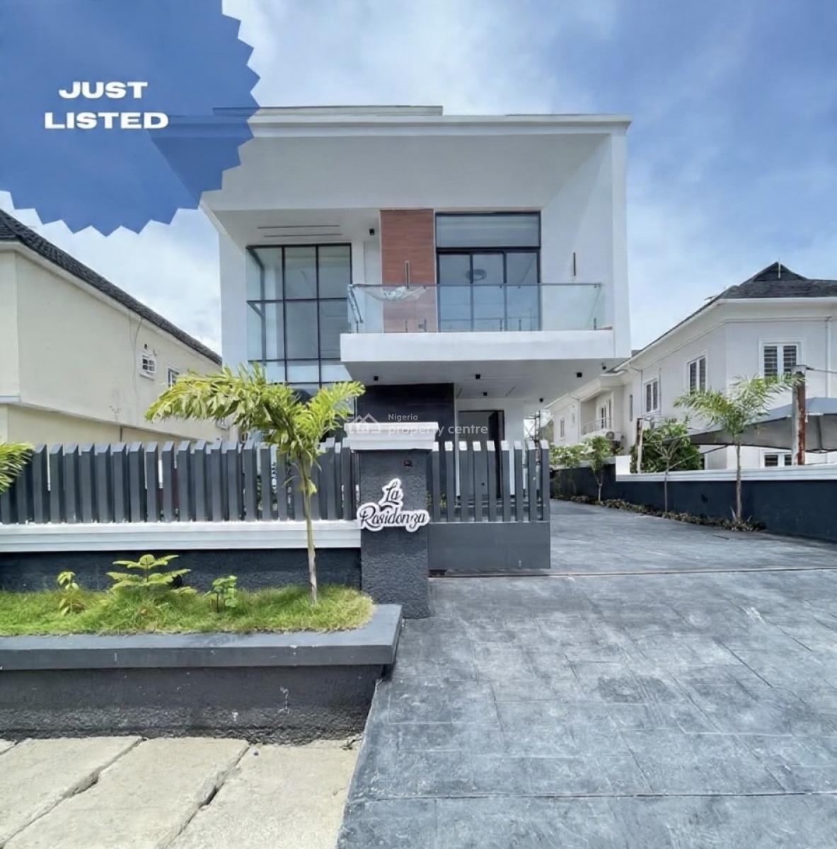 Stunning 5 Bedroom Detached Duplex with Swimming Pool and Bq, Ikota, Ikota, Lekki, Lagos, Detached Duplex for Sale