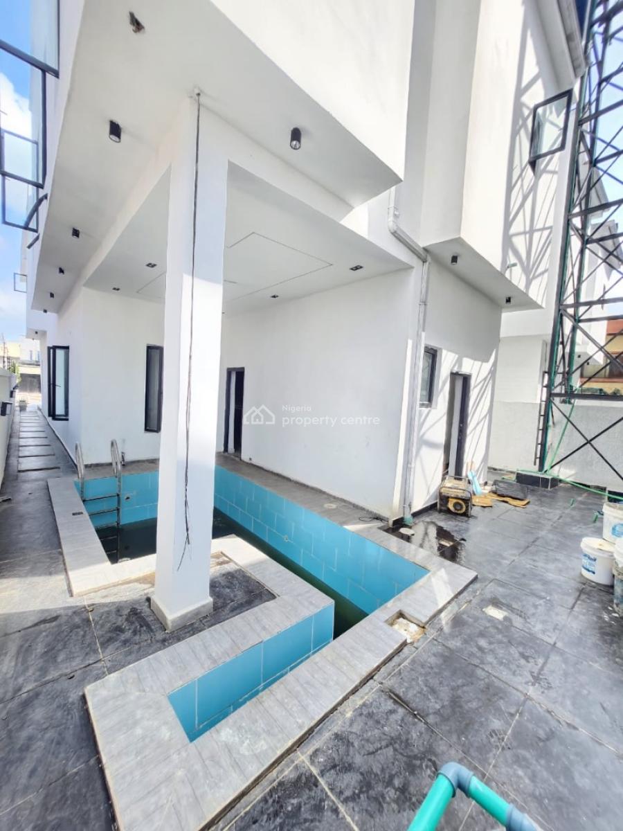 Modern 5 Bedroom Fully Detached Duplex with Swimming Pool, Ikota, Lekki, Lagos, Detached Duplex for Sale