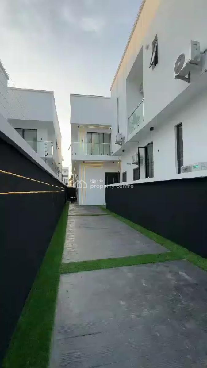 4 Bedroom Semi- Detached Duplex with Bq, Chevron Drive, Lekki, Lagos, Semi-detached Duplex for Sale