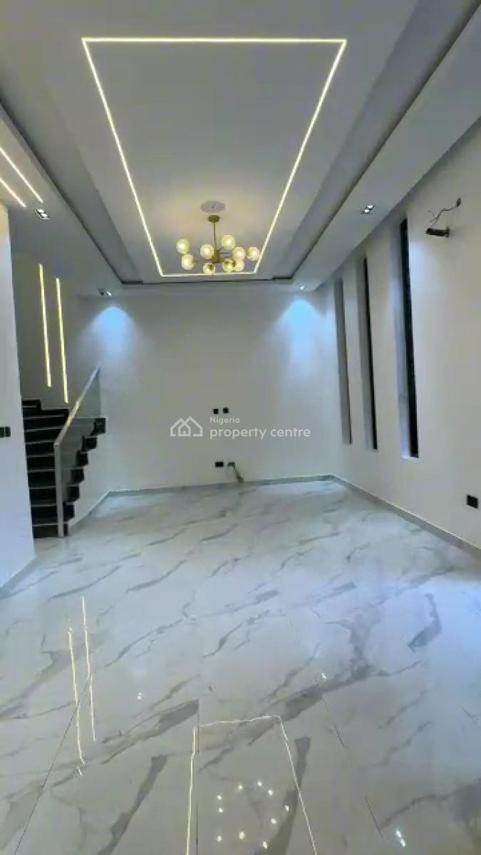 4 Bedroom Semi- Detached Duplex with Bq, Chevron Drive, Lekki, Lagos, Semi-detached Duplex for Sale