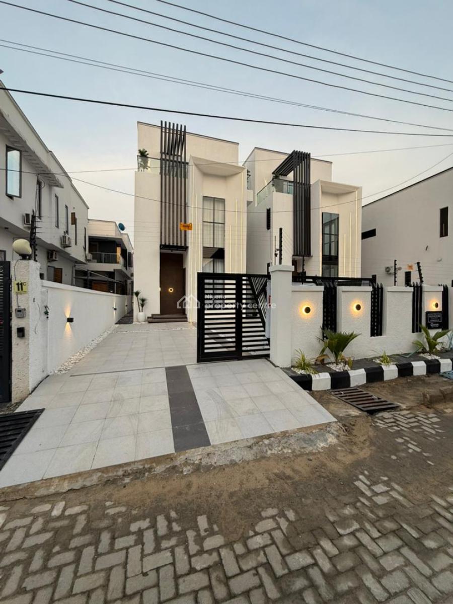 Luxury Contemporary 5bedroom Fully, Location : Orchid Road Lekki, Ikota, Lekki, Lagos, Detached Duplex for Sale
