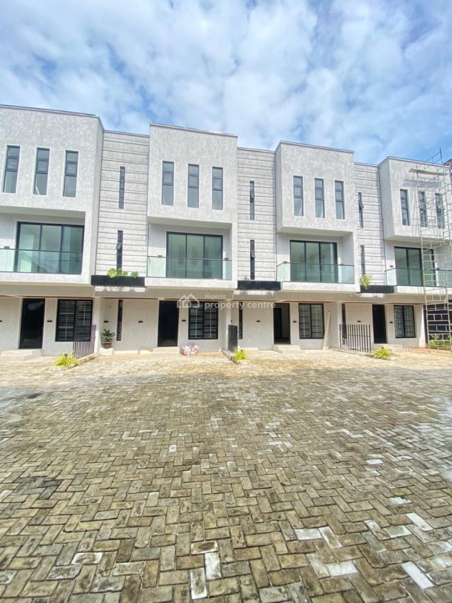 New Built 4 Bedroom Terrace Duplex with Bq, Ikate, Lekki, Lagos, Terraced Duplex for Sale