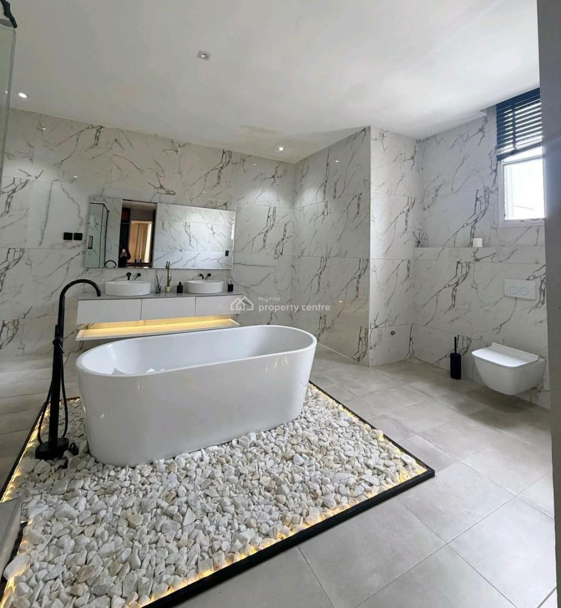 Contemporary 5-bedroom Detached Duplex with Pool, Cinema & Rooftop Ter, Megamount Estate, Ikota, Lekki, Lagos, Detached Duplex for Sale