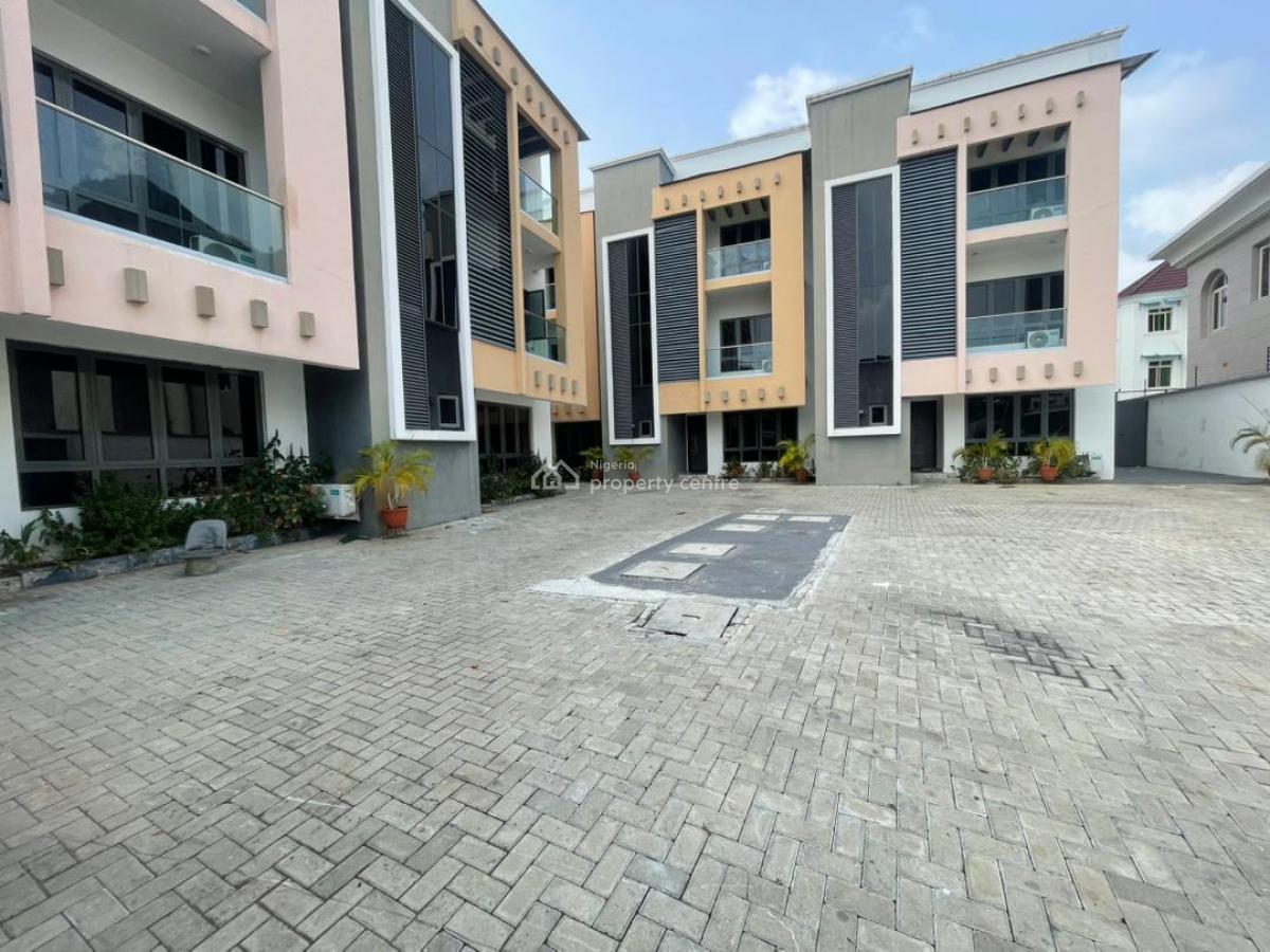5 Units of 4-bedroom Terrace + 1 Room Service Quarter Each, Banana Island, Banana Island, Ikoyi, Lagos, Flat / Apartment Short Let