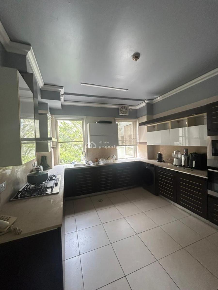 Luxury Furnished and Serviced 4 Bedroom Apartment with a Room Bq, Gerard Road, Ikoyi, Lagos, Flat / Apartment for Rent