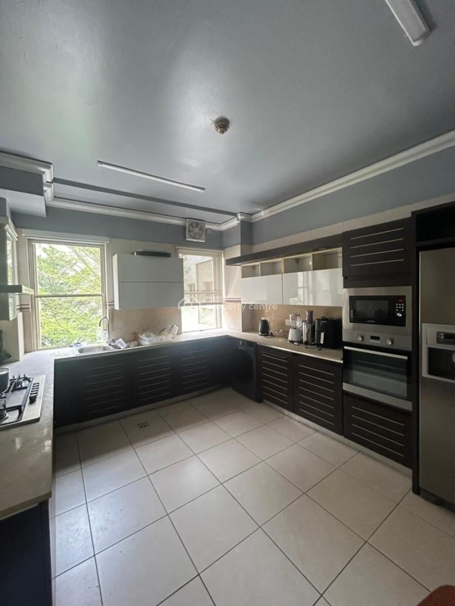Luxury Furnished and Serviced 4 Bedroom Apartment with a Room Bq, Gerard Road, Ikoyi, Lagos, Flat / Apartment for Rent