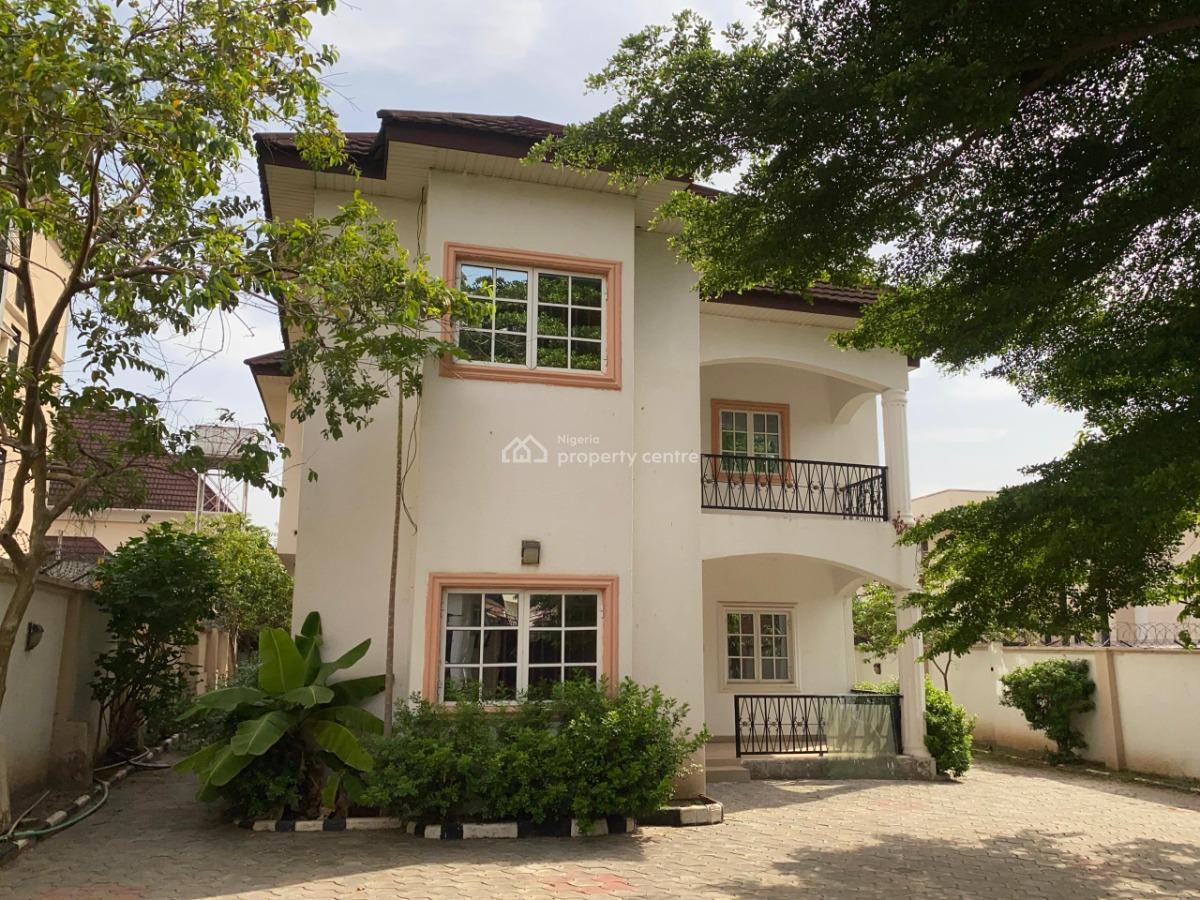 5 Bedrooms Fully Detached Duplex with 1 Bedroom Bq, Wuse 2, Abuja, Detached Duplex for Rent