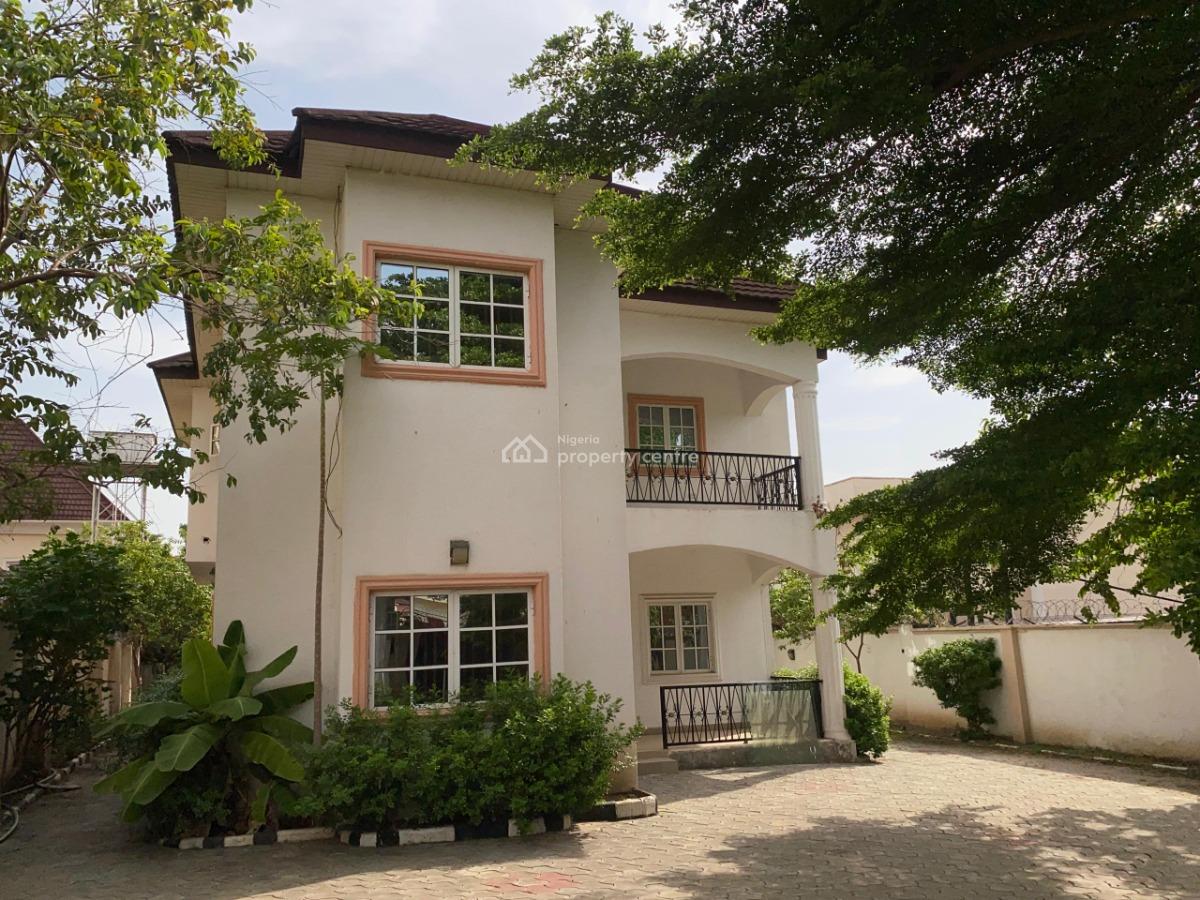 5 Bedrooms Fully Detached Duplex with 1 Bedroom Bq, Wuse 2, Abuja, Detached Duplex for Rent