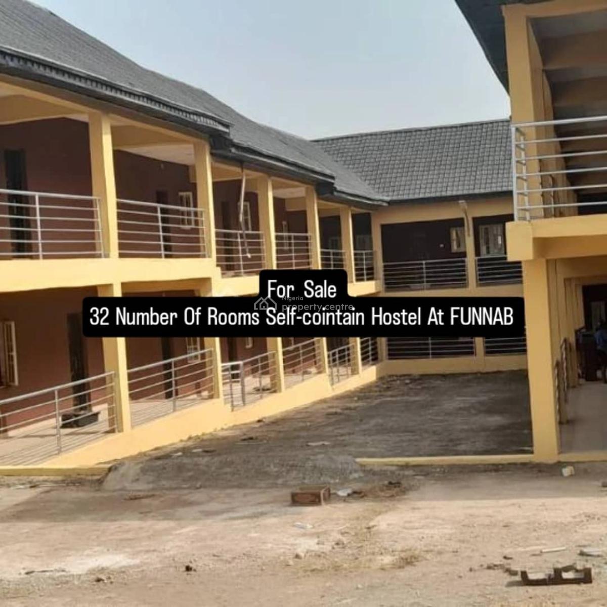 Fully Functional 32-room Hostel, Very Close to Funaab, Abeokuta, Abeokuta South, Ogun, Hostel for Sale