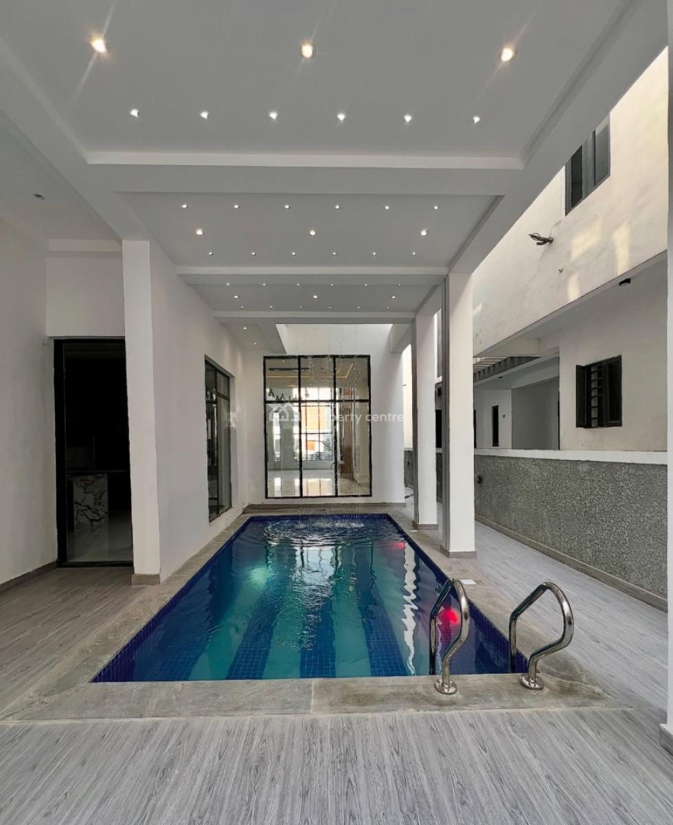 Contemporary 5 Bedroom Fully Detached Swimming Pool with Cinema Duplex, Lekky County Homes, Ikota, Lekki, Lagos, Detached Duplex for Sale