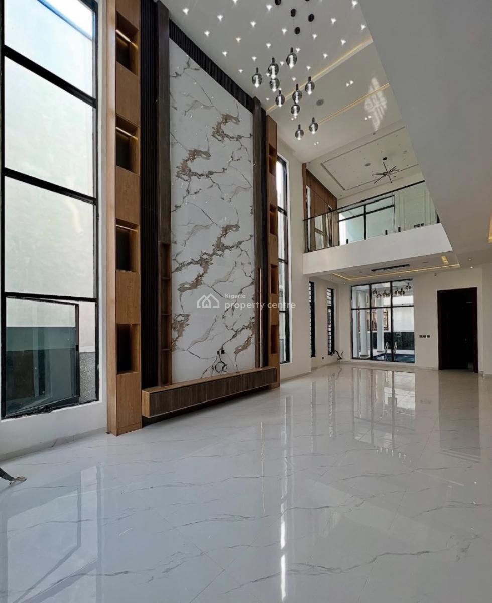 Contemporary 5 Bedroom Fully Detached Swimming Pool with Cinema Duplex, Lekky County Homes, Ikota, Lekki, Lagos, Detached Duplex for Sale
