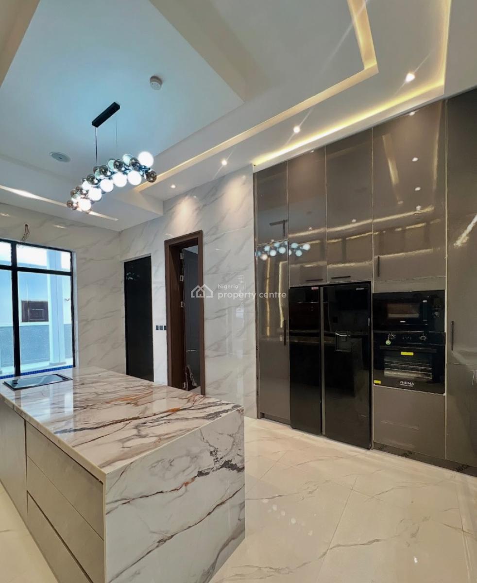 Contemporary 5 Bedroom Fully Detached Swimming Pool with Cinema Duplex, Lekky County Homes, Ikota, Lekki, Lagos, Detached Duplex for Sale