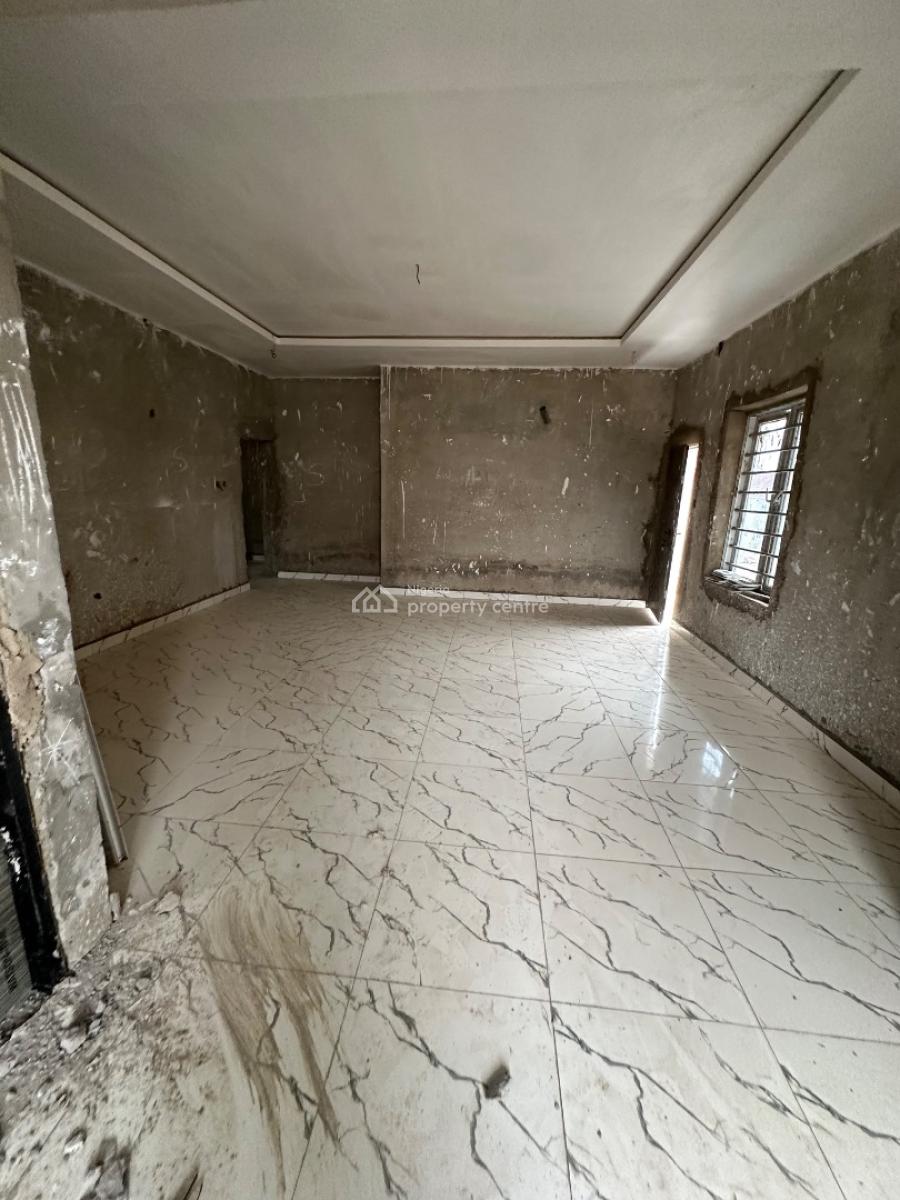 4 Bedroom Fully Detached with a Bq on Carcass Level in a Secured Estat, Aviation Village, Kyami, Abuja, Detached Duplex for Sale