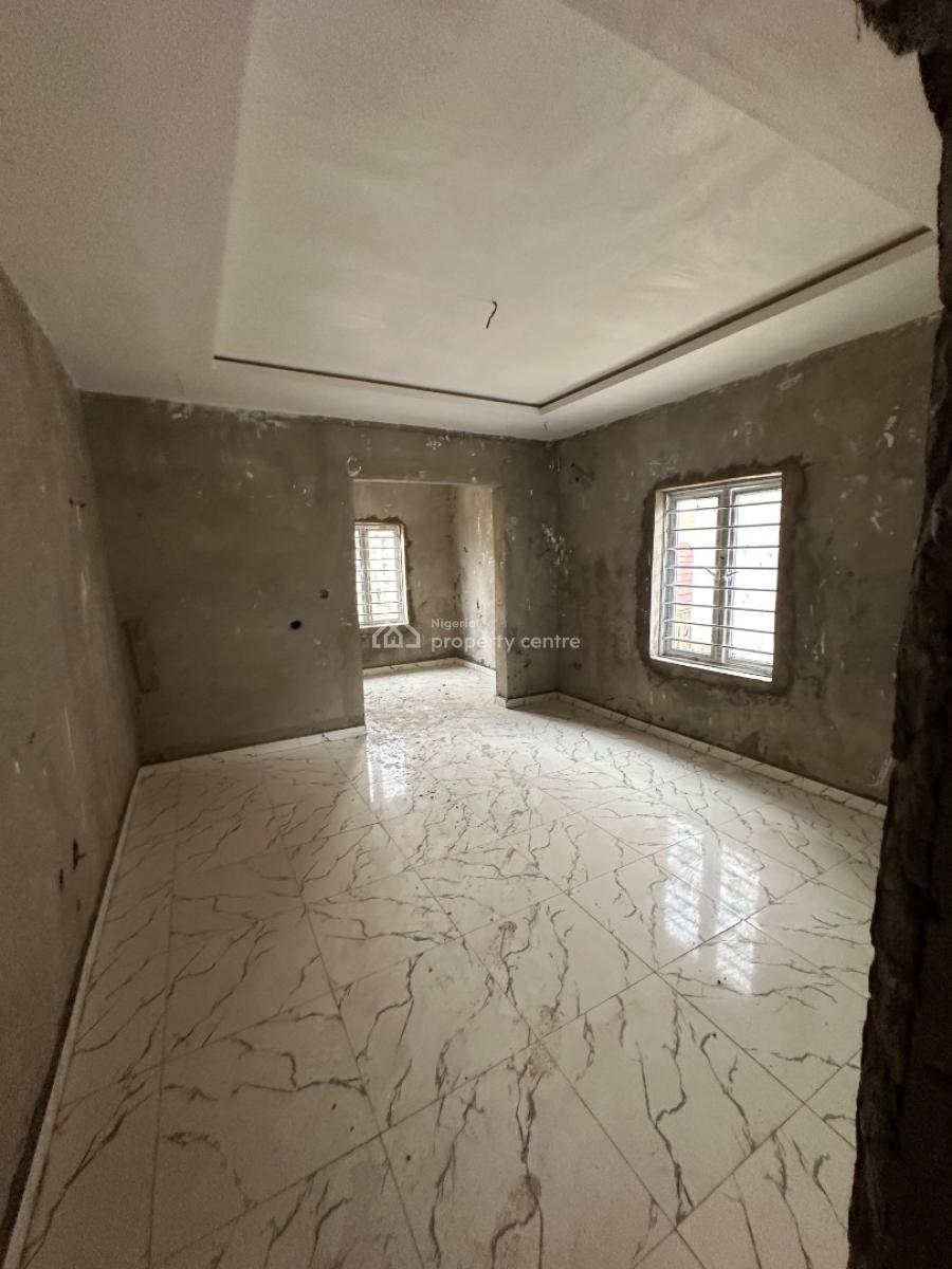 4 Bedroom Fully Detached with a Bq on Carcass Level in a Secured Estat, Aviation Village, Kyami, Abuja, Detached Duplex for Sale