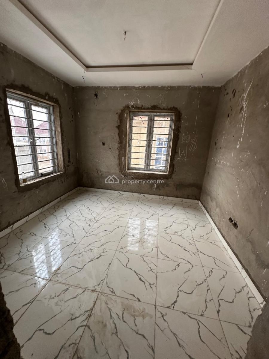4 Bedroom Fully Detached with a Bq on Carcass Level in a Secured Estat, Aviation Village, Kyami, Abuja, Detached Duplex for Sale