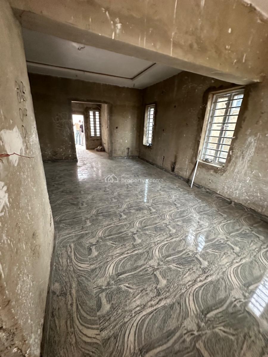 4 Bedroom Fully Detached with a Bq on Carcass Level in a Secured Estat, Aviation Village, Kyami, Abuja, Detached Duplex for Sale