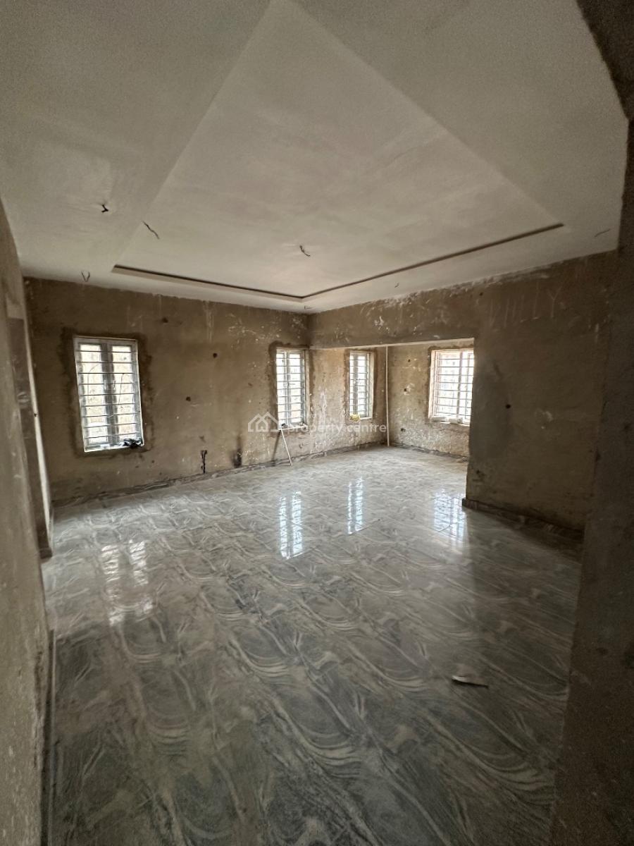 4 Bedroom Fully Detached with a Bq on Carcass Level in a Secured Estat, Aviation Village, Kyami, Abuja, Detached Duplex for Sale
