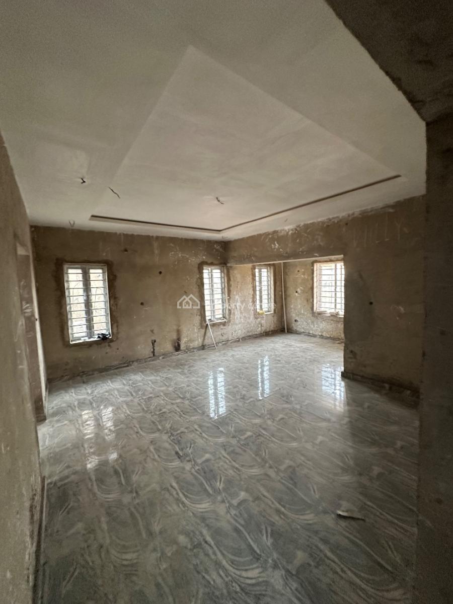 4 Bedroom Fully Detached with a Bq on Carcass Level in a Secured Estat, Aviation Village, Kyami, Abuja, Detached Duplex for Sale