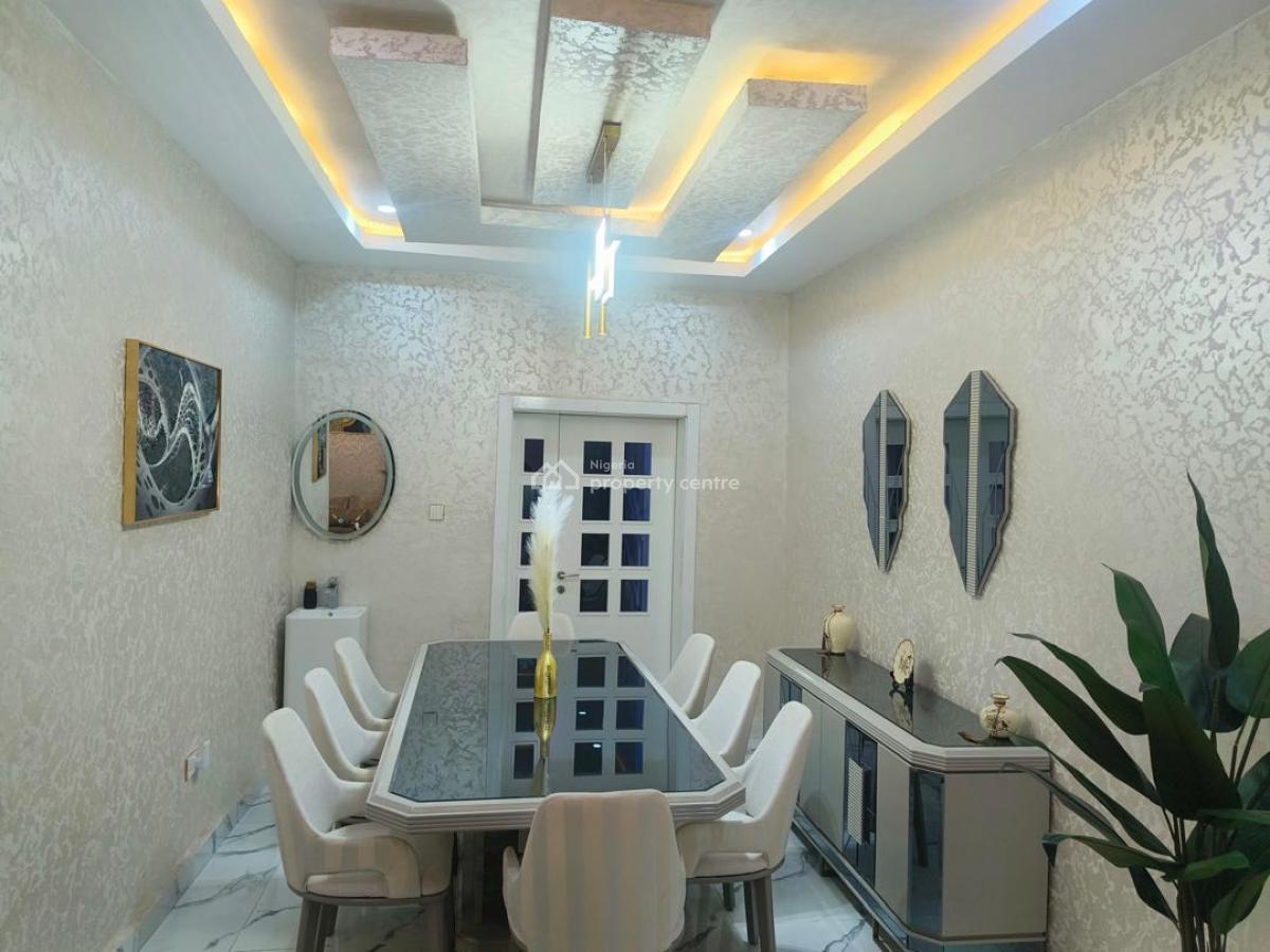 Fully Furnished, Fully Detached Seven (7) Bedrooms Duplex!, Cluster 1, River Park Estate Airport Road Abuja, Lugbe District, Abuja, Detached Duplex for Sale