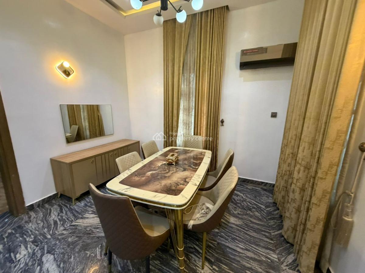 Beautifully Furnished Four Bedroom Terrece with Swimming Pool and Gym, Wuye, Abuja, Terraced Duplex for Rent