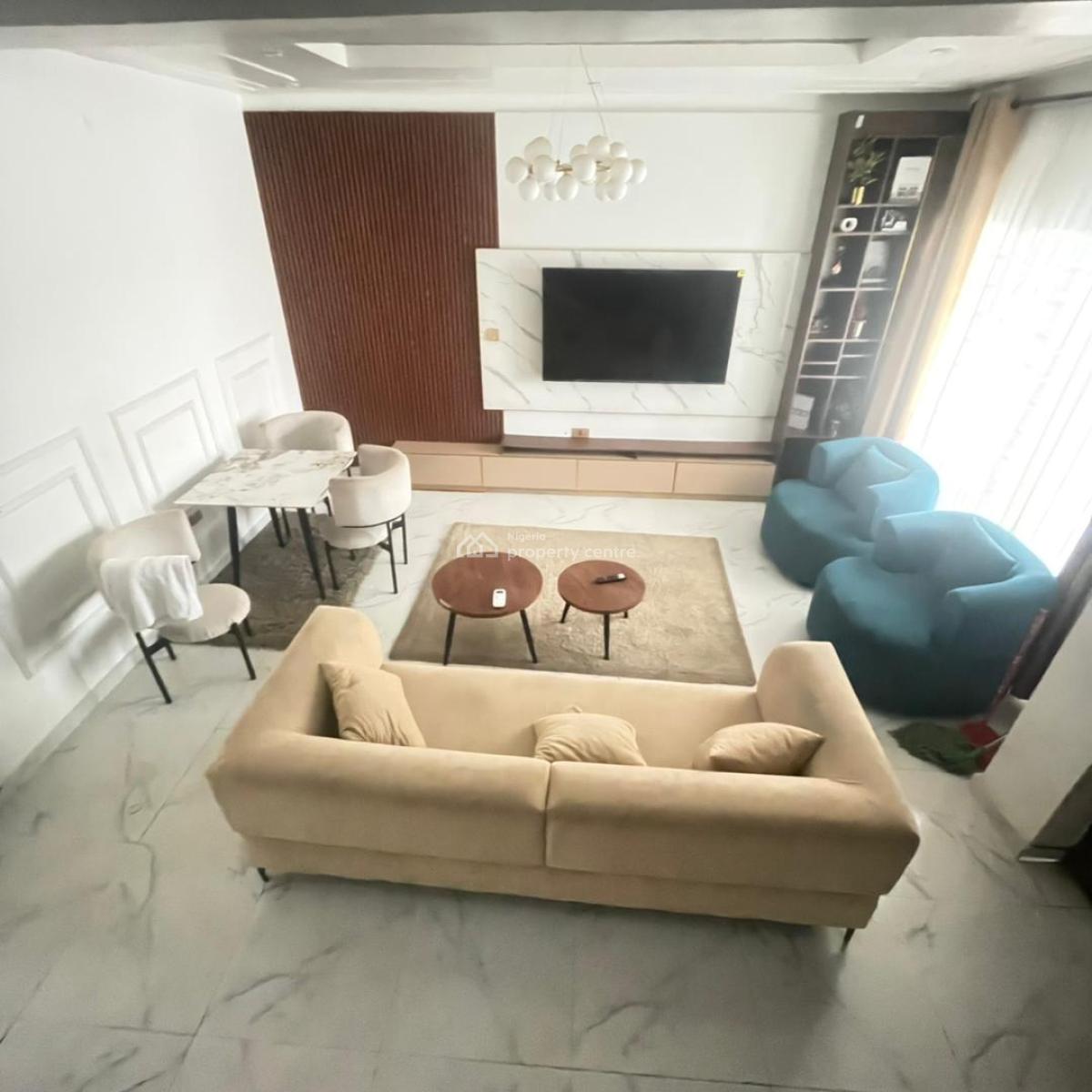 Partly Furnished 2bedroom Apartment with a Room Bq, By Nike Art Gallery, Ikate-lekki, Ikate, Lekki, Lagos, Flat / Apartment for Rent