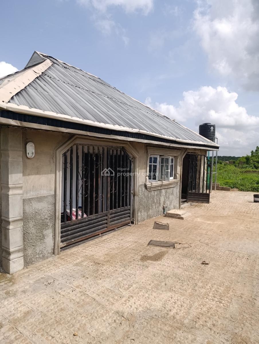 Modern Twin Flat of Room and Palour Self Contain Full Pop on Half Plot, Odeyale Area, Oluwo, Egbeda, Oyo, Block of Flats for Sale