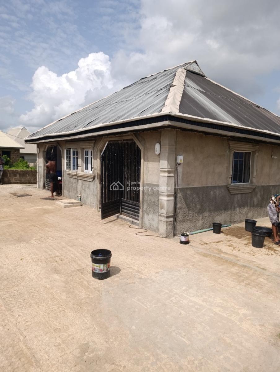Modern Twin Flat of Room and Palour Self Contain Full Pop on Half Plot, Odeyale Area, Oluwo, Egbeda, Oyo, Block of Flats for Sale