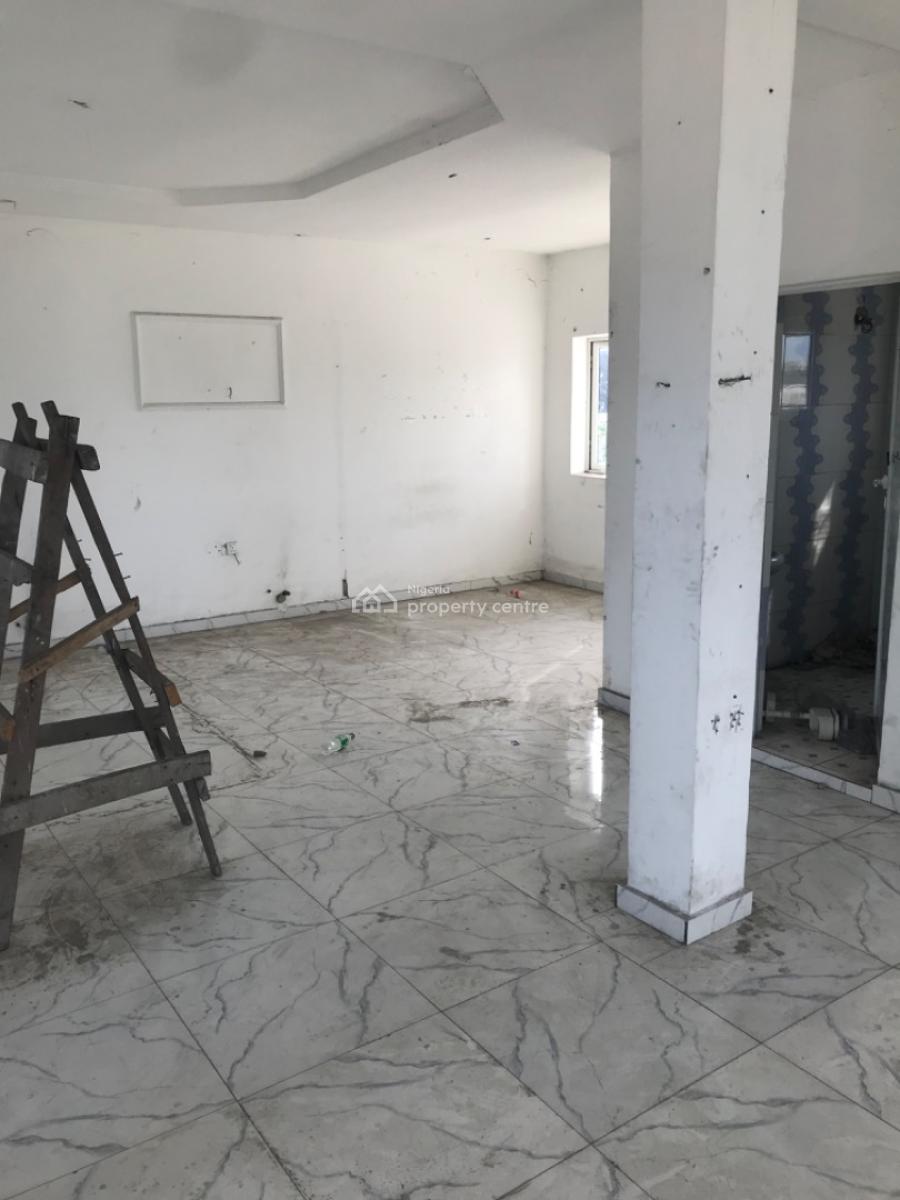 Office Space with Two Toilets, Off Peter  Odili Road, Trans Amadi, Port Harcourt, Rivers, Office Space for Rent