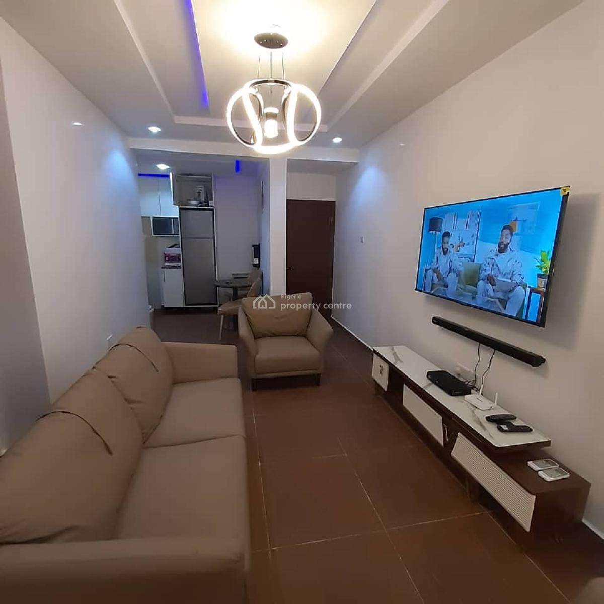 Luxury Furnished One Bedroom in Wuye, Wuye, Abuja, Mini Flat (room and Parlour) for Rent