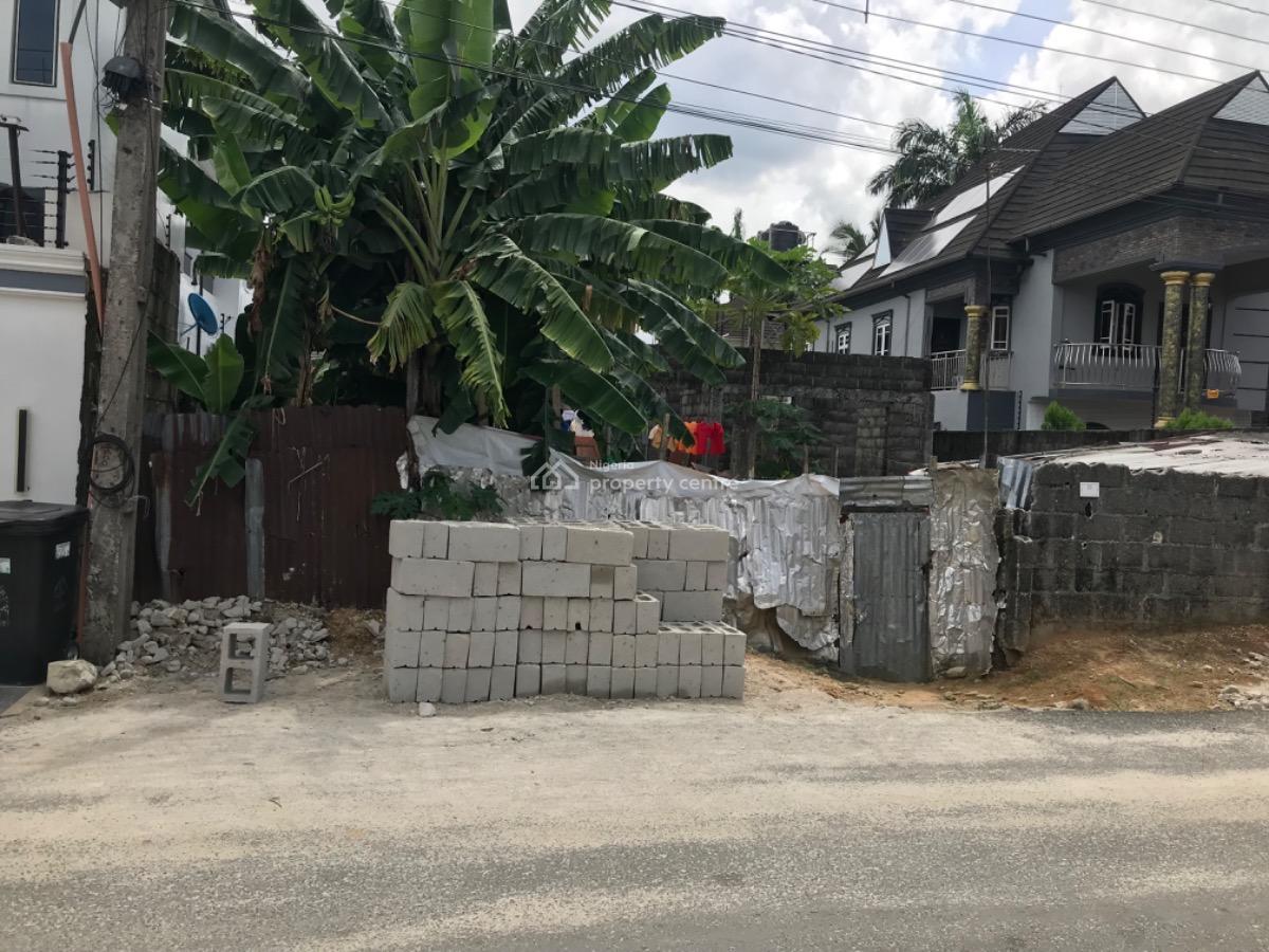 One Plot of Land with a 5 Bedroom Duplex Structure on It, Shell Cooperative, Eliozu, Port Harcourt, Rivers, Residential Land for Sale