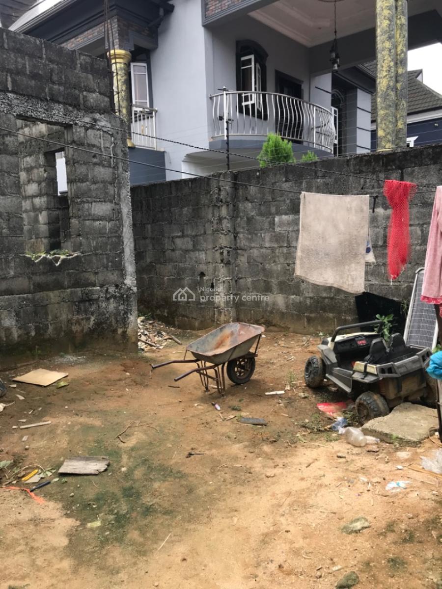 One Plot of Land with a 5 Bedroom Duplex Structure on It, Shell Cooperative, Eliozu, Port Harcourt, Rivers, Residential Land for Sale