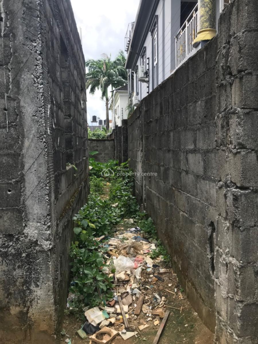 One Plot of Land with a 5 Bedroom Duplex Structure on It, Shell Cooperative, Eliozu, Port Harcourt, Rivers, Residential Land for Sale
