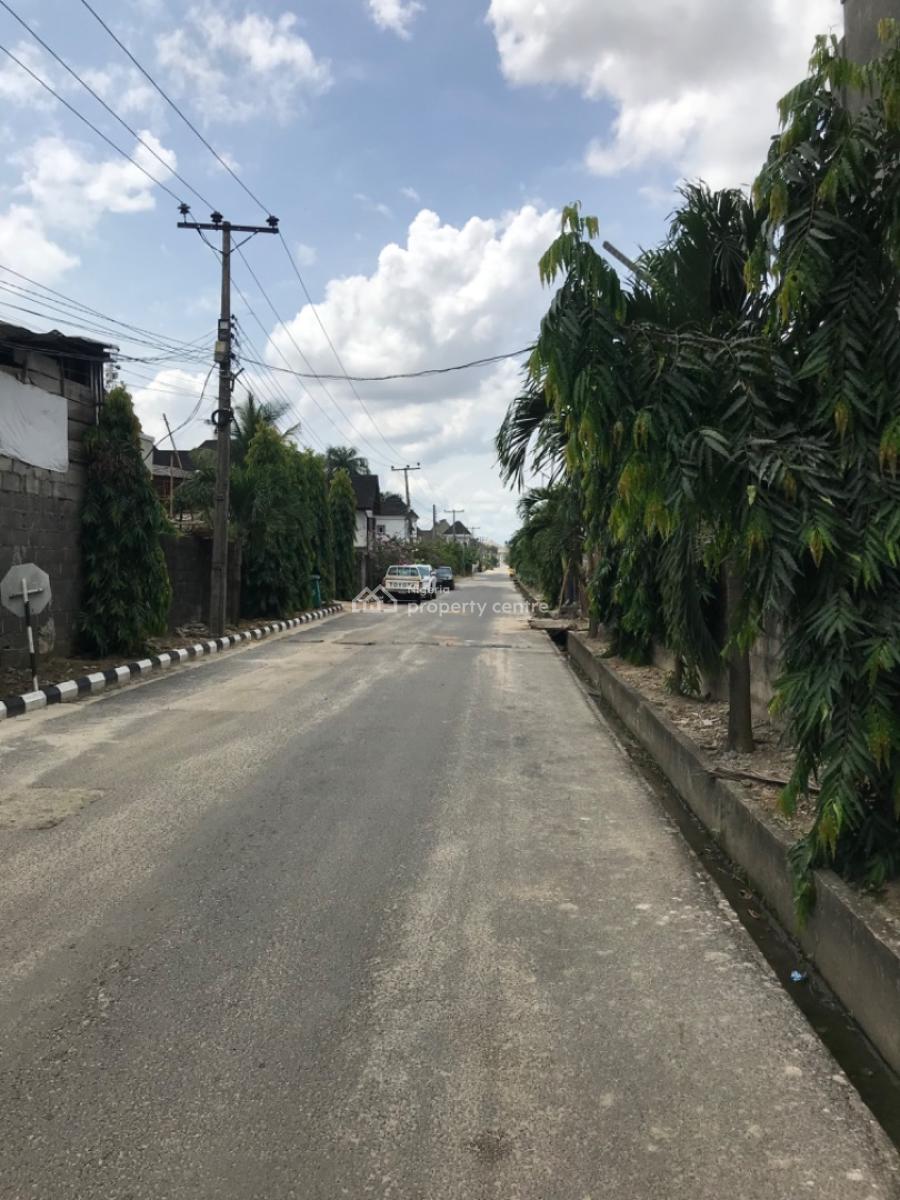 One Plot of Land with a 5 Bedroom Duplex Structure on It, Shell Cooperative, Eliozu, Port Harcourt, Rivers, Residential Land for Sale