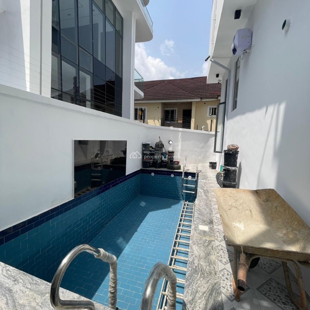 Luxury 5 Bedroom Fully Detached Duplex with Swimming Pool, Chevron, Lekki Phase 1, Lekki, Lagos, Detached Duplex for Sale