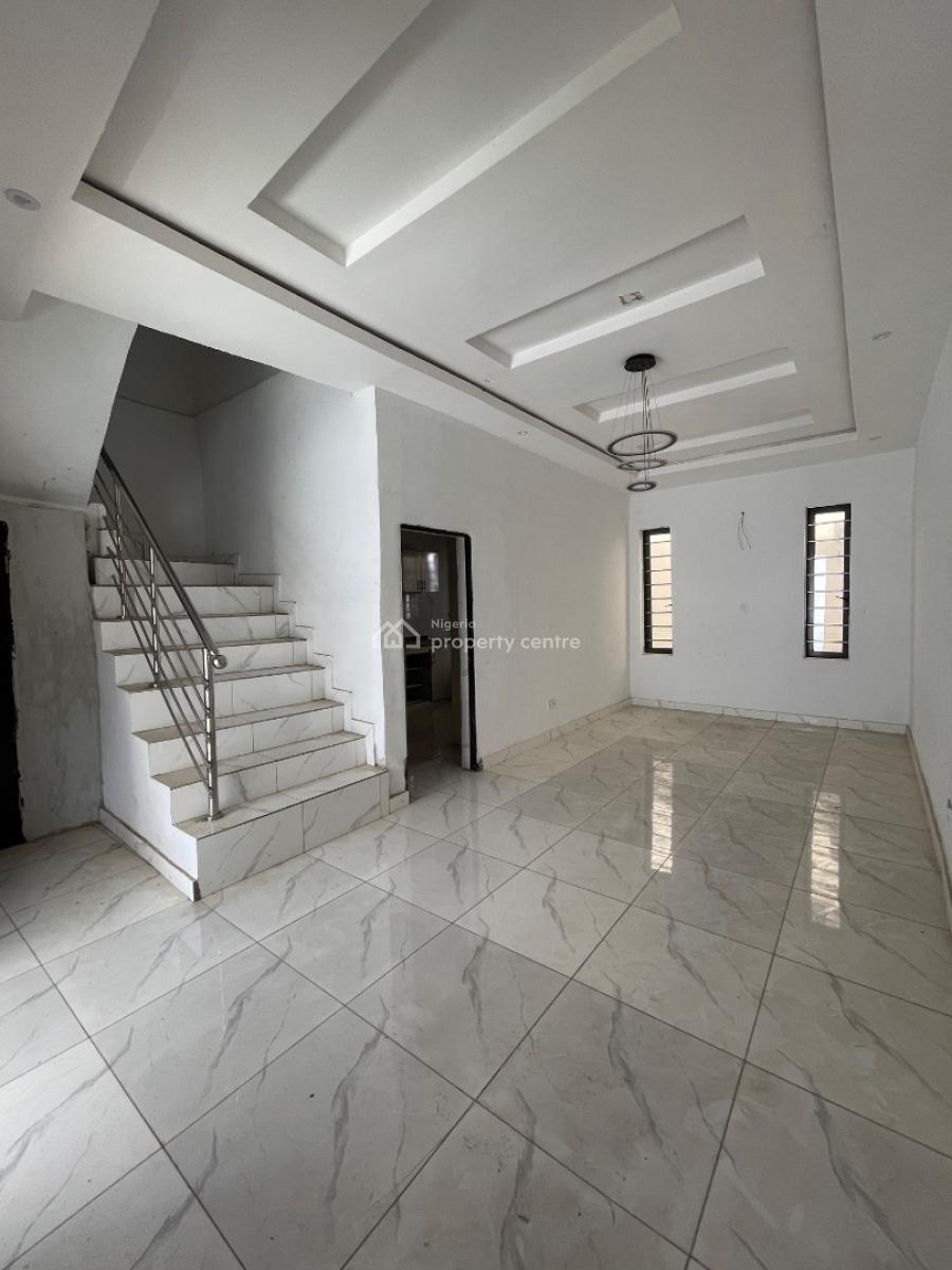 Standard Clean Brand New 3 Bedroom Terrace Duplex in an Estate, Located Inside an Estate,good Road,complete Documentation, Sangotedo, Ajah, Lagos, Terraced Duplex for Rent