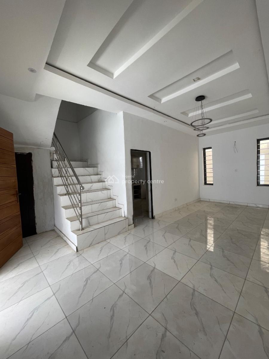 Standard Clean Brand New 3 Bedroom Terrace Duplex in an Estate, Located Inside an Estate,good Road,complete Documentation, Sangotedo, Ajah, Lagos, Terraced Duplex for Rent