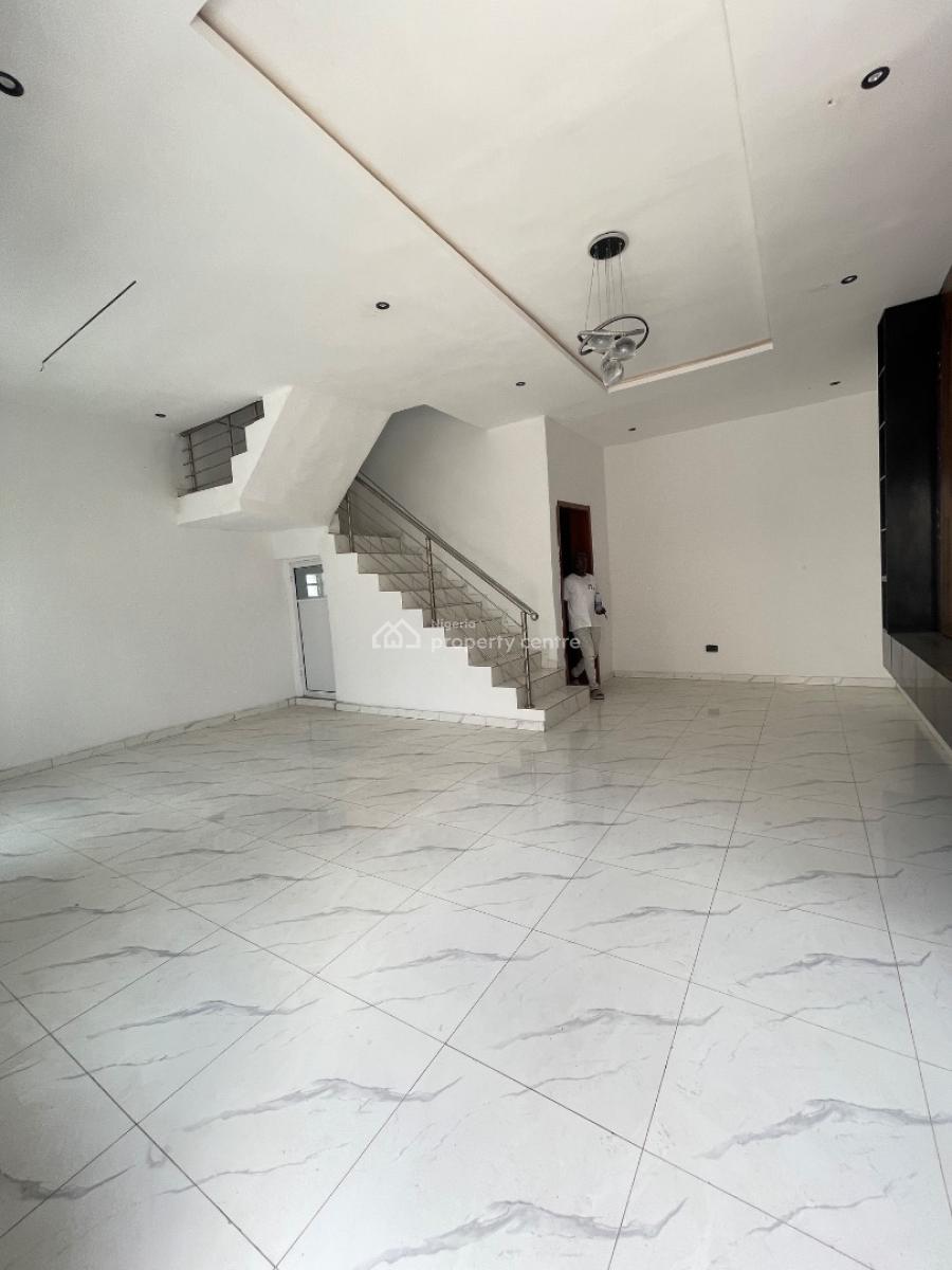 Massive 3 Bedroom Semi Detached with Bq at Abraham Adesanya, Located Inside an Estate,has Complete Documentation,, Sangotedo, Ajah, Lagos, Semi-detached Duplex for Sale