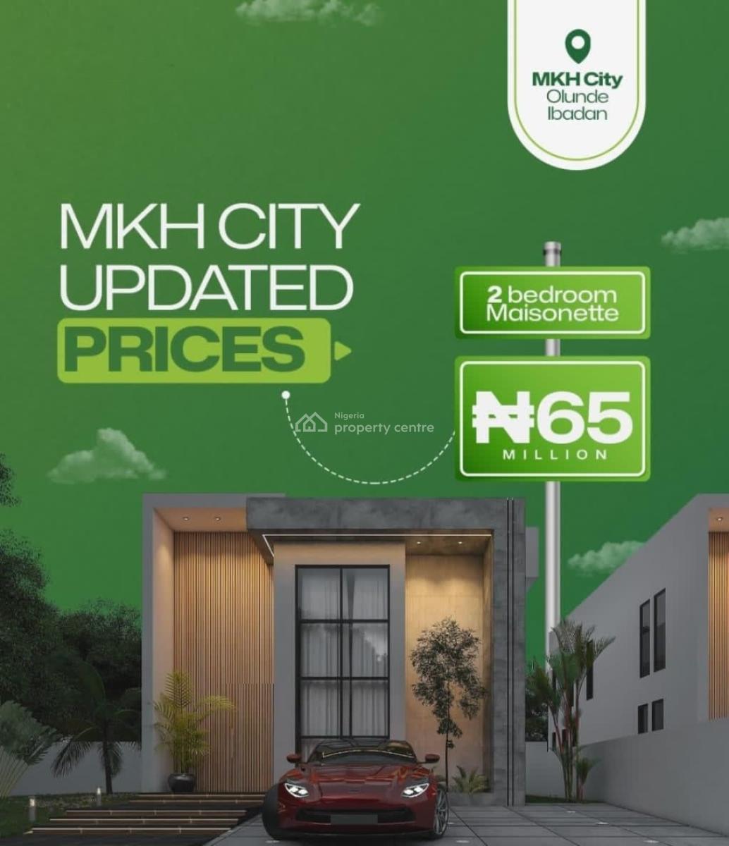 Luxury Maisonettes and Detached Duplex with Modern Facilities, Mkh City / Olunde Scheme, Academy, Ibadan, Oyo, Detached Duplex for Sale