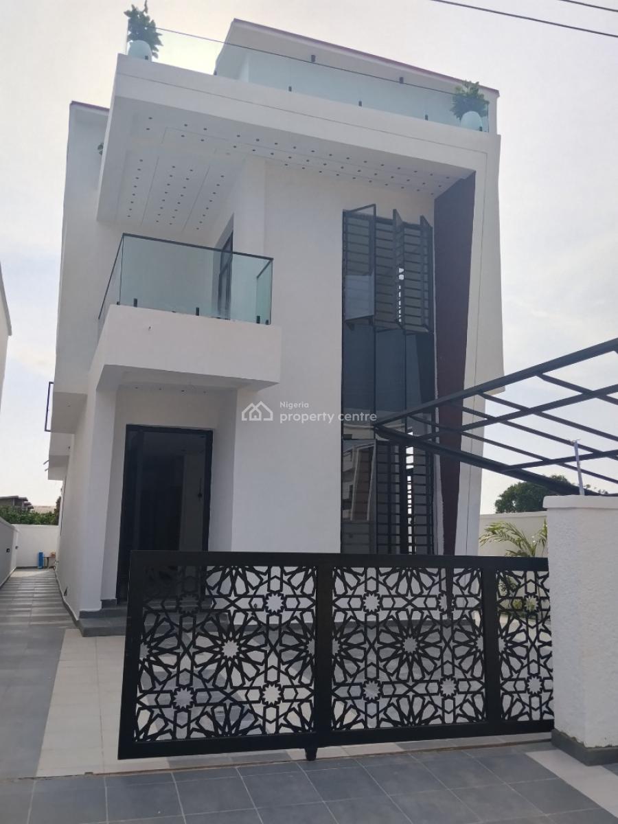 Luxury 5bedroom Fully Detached Duplex with Bq & Swimming Pool, Sangotedo, Sangotedo, Ajah, Lagos, Detached Duplex for Sale